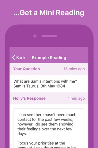 Psychic Readings - Ask Holly screenshot 2