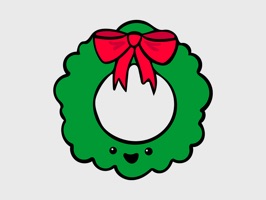 Celebrate your holiday joy with a cute, kawaii sticker pack
