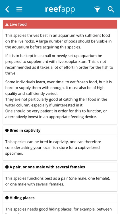 Reef App - Encyclopedia screenshot-3