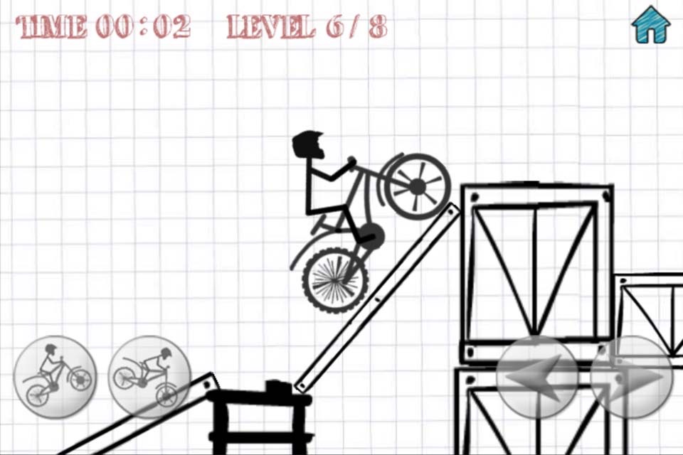 Stickman Bike screenshot 2