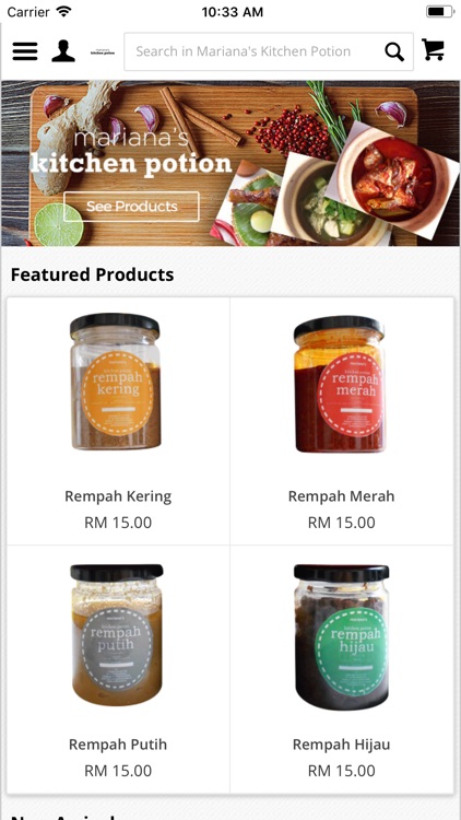 Mariana's Kitchen Potion