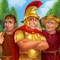Follow the romantic love story, take up challenging tasks set by the wise and cunning Caesar, explore barbarian lands, win recognition and achieve success in Roads of Rome, the fascinating blend of casual strategy, SIM and time management features