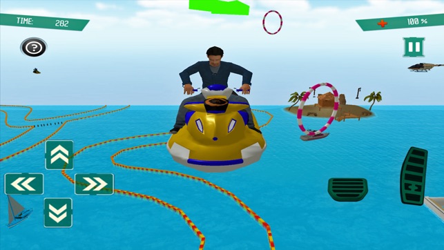 Flying Jetski Simulator 2018(圖4)-速報App