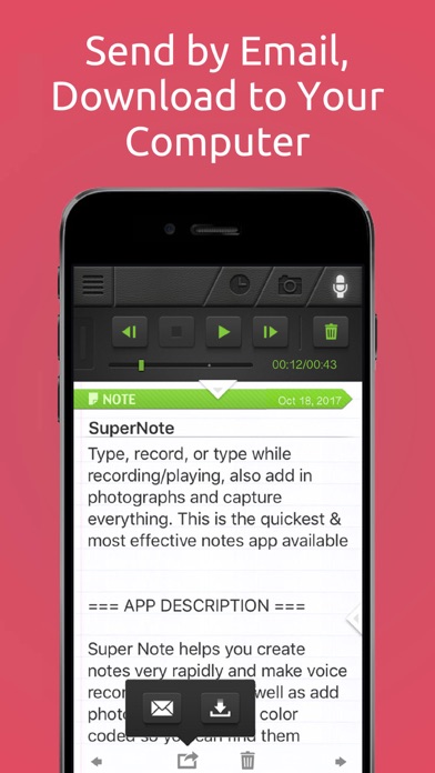 Super Note: Recorder, Notes, Memos Screenshot 4