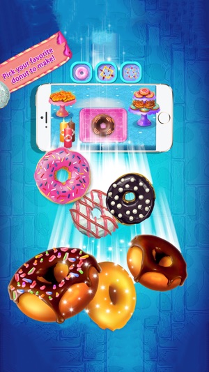 Donut Maker and Decoration-Cooking game(圖2)-速報App