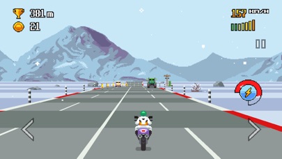 RETRO HIGHWAY 1.0.5 IOS ĐUA XE RETRO HIGHWAY 1.0.5 IOS
