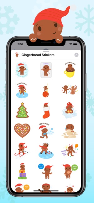 Christmas Gingerbread Stickers(圖2)-速報App