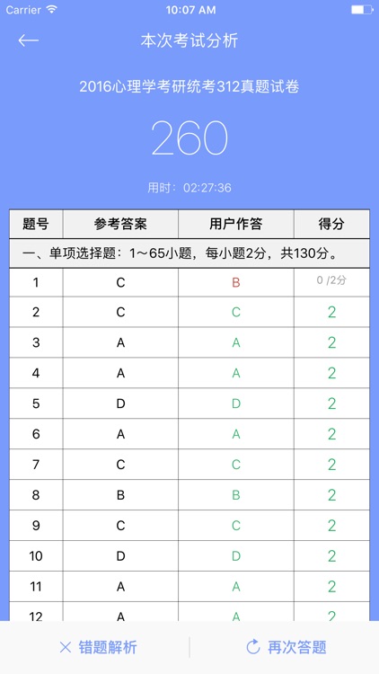 心理学考研统考312真题练习 screenshot-4