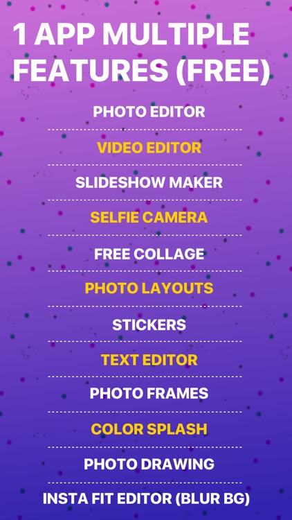 Instazz Photo Editor No Crop Insta-size Pic Layout screenshot-4