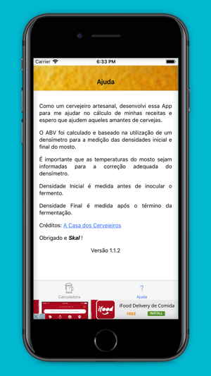 Calculadora ABV Cervejeiro(圖3)-速報App