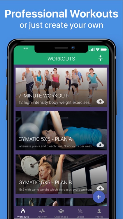 Gymatic Workout Tracker