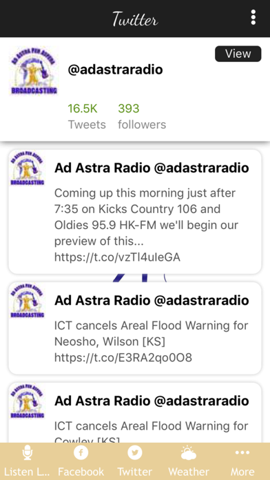 Ad Astra Radio screenshot 2