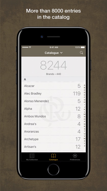 Cigar Register