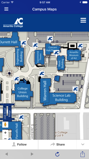 Amarillo College Campus Map Amarillo College en App Store