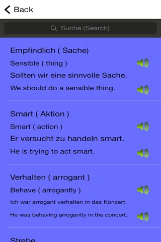 Deutsch English Trainer screenshot 2