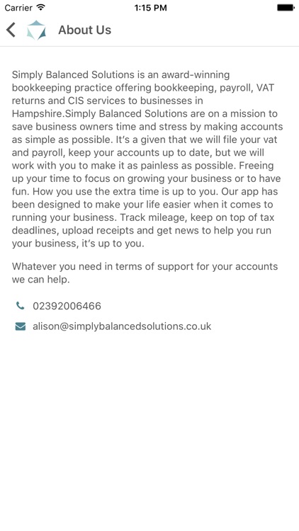 Simply Balanced Solutions