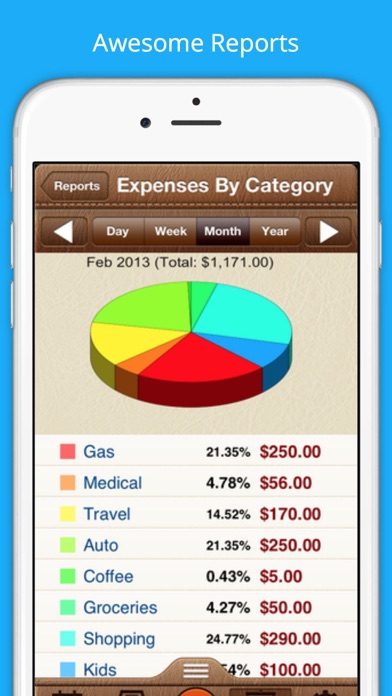 Easy Expenses Tracker screenshot1