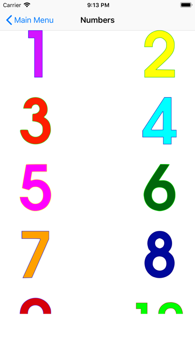 Kazakh Numbers, Shapes Colors screenshot 2