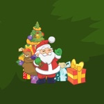Santa Claus Stickers HoHoHo