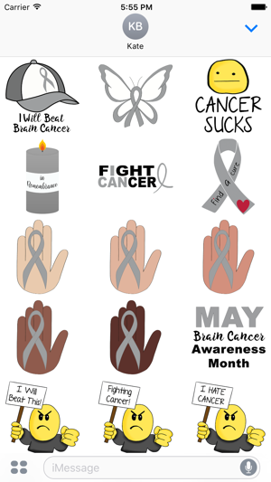 Brain Cancer Stickers(圖2)-速報App