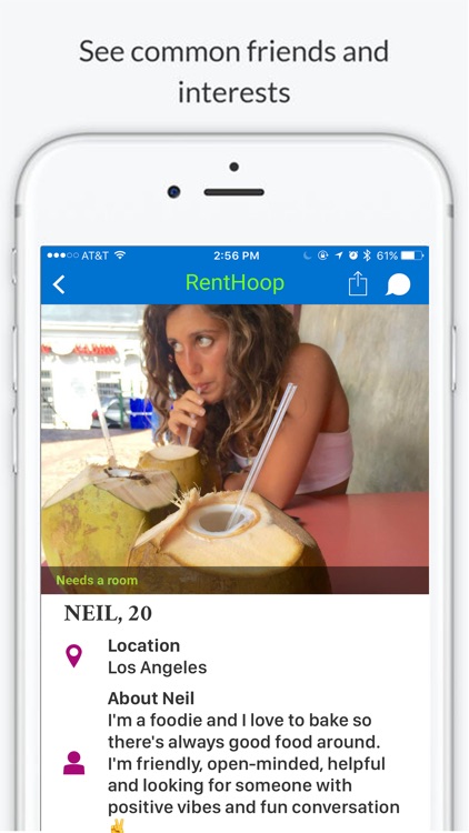 RentHoop - Roommate Finder