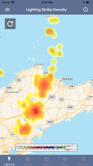 Lightning Tracker & Storm Data(圖3)-速報App