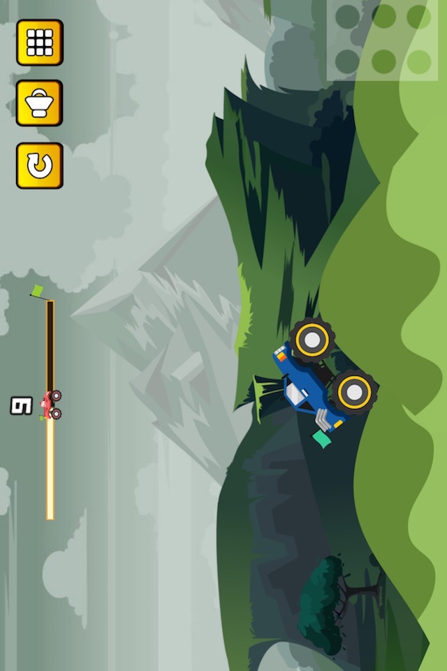 Monster Truck Hill Road Climb screenshot 3