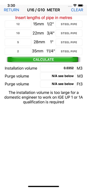 GB Gas Purging Calculator(圖4)-速報App