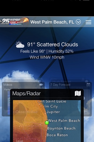 WPBF 25 First Alert Weather screenshot 4