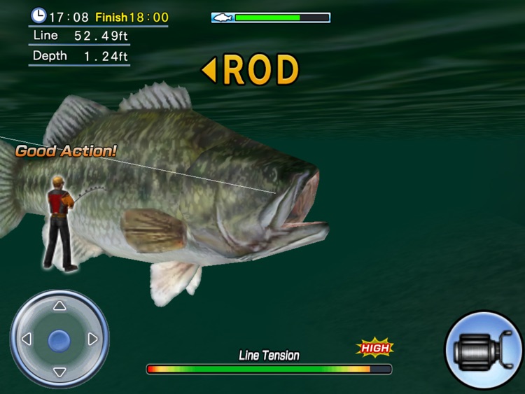 Bass Fishing 3D HD screenshot-4