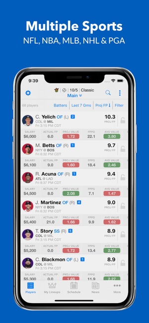 Daily Fantasy Cheatsheet(圖4)-速報App