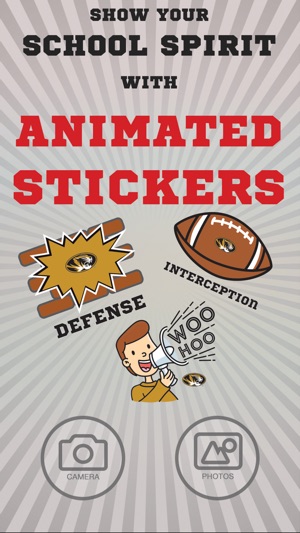 Missouri Tigers Animated Selfie Stickers(圖1)-速報App