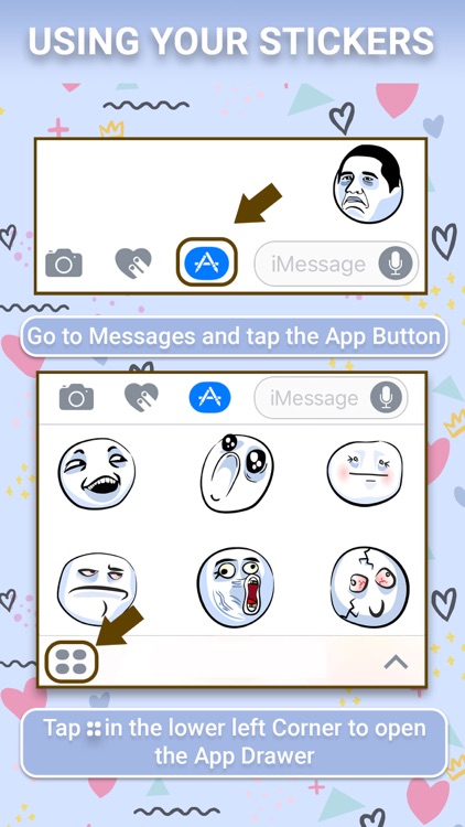 Rage Faces Animated Stickers