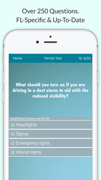 Florida DMV Permit Test screenshot-0