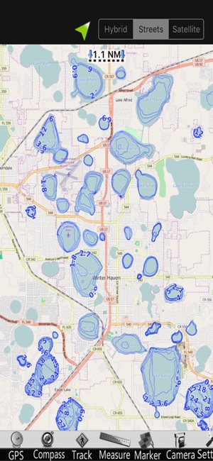 Florida lakes Nautical Charts(圖2)-速報App