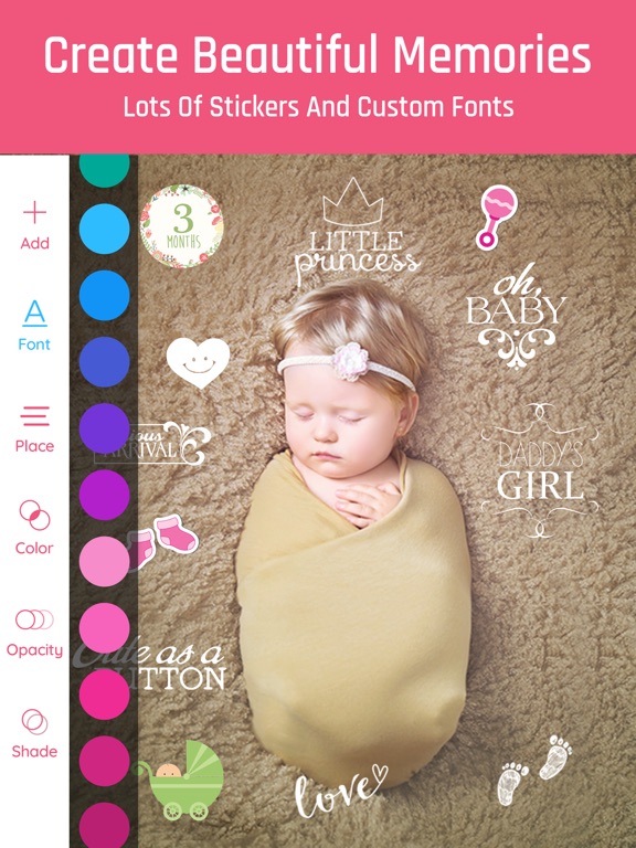 Telecharger Bebe Milestones Baby Pic Edit Pour Iphone Ipad Sur L App Store Photo Et Video