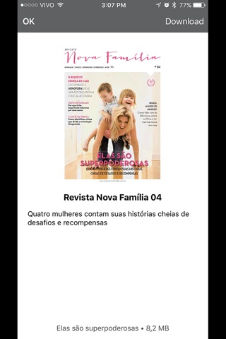 Revista Nova Família screenshot 2