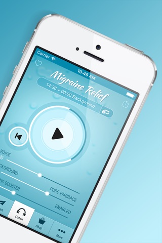 Migraine Relief Hypnosis PRO screenshot 2