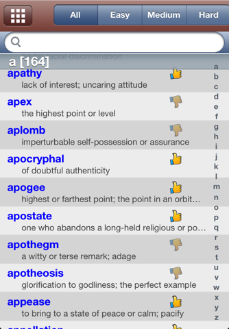 PSAT Vocabulary Lite screenshot 2