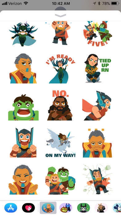 Marvel Stickers: Thor Ragnarok screenshot 2