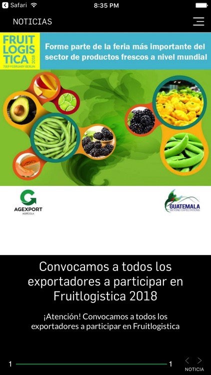 Calendario de Eventos AGEXPORT