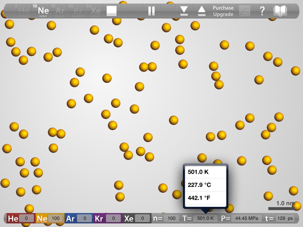 Atoms In Motion, Student Ed. screenshot 2