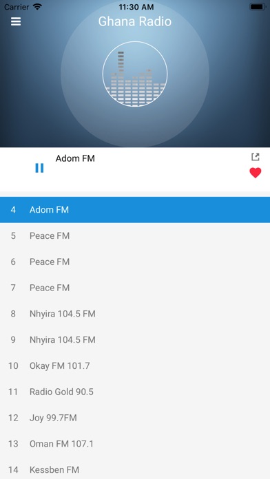Ghana Radio Station (Ghanaian) screenshot 3