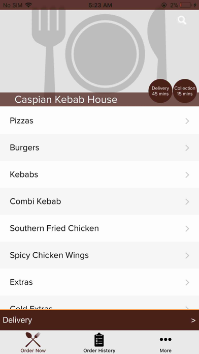 Caspian Kebab House screenshot 2