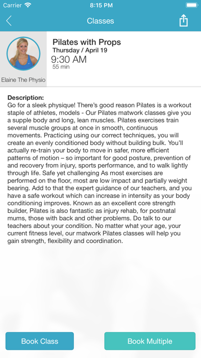 Transform Yoga Pilates Barre screenshot 4