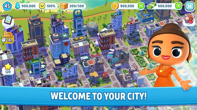 City Mania: Town Building Game screenshot-0