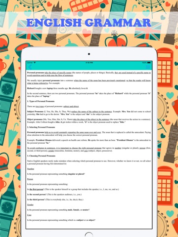 Pronouns in English: Learn app screenshot 3
