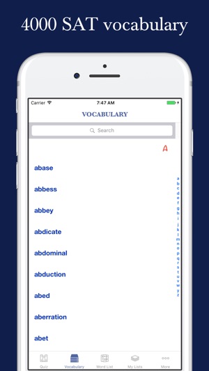 SAT Vocabulary quiz, flashcard(圖4)-速報App