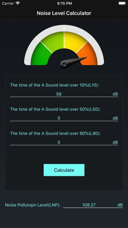 Noise Level Calculator screenshot-4