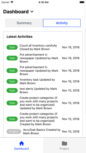 Accutask Project Management(圖3)-速報App